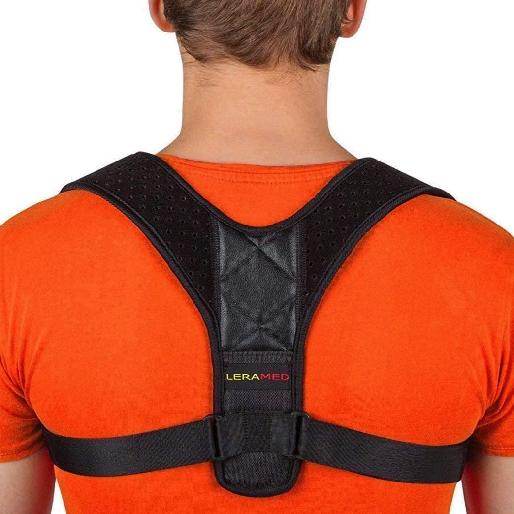 Adjustable Posture Corrector for Men & Women - Upper Back Brace with Clavicle Support for Neck, Back & Shoulder Pain Relief | Perfect for Office Work, Gaming & Daily Activities