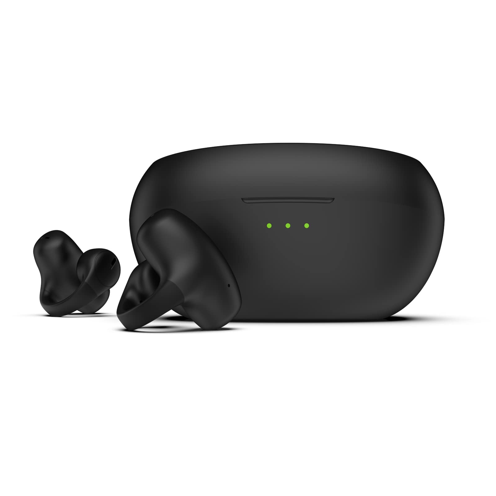 **Wireless Bone Conduction Headphones - Open Ear Bluetooth Earbuds with Secure Ear Clip Design for Running, Cycling & Workouts - Sweatproof & Lightweight**