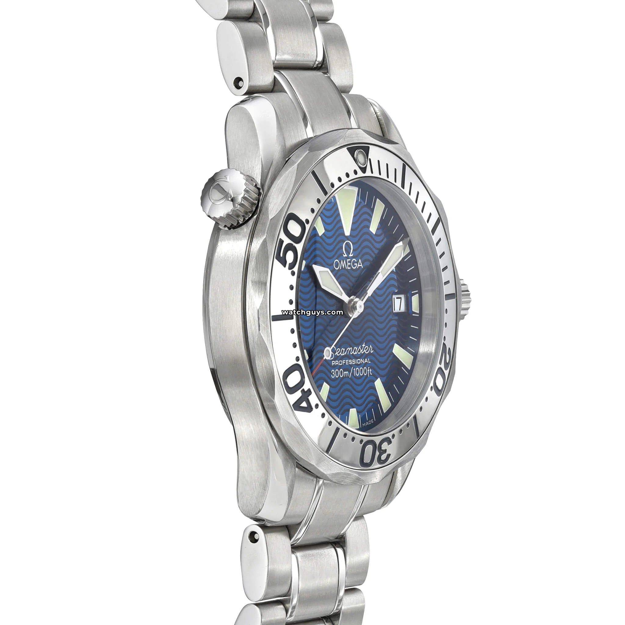 Omega Seamaster 196.1641 Blue Dial Men's Watch - Luxury Automatic Diver for Swimming, Diving & Formal Occasions