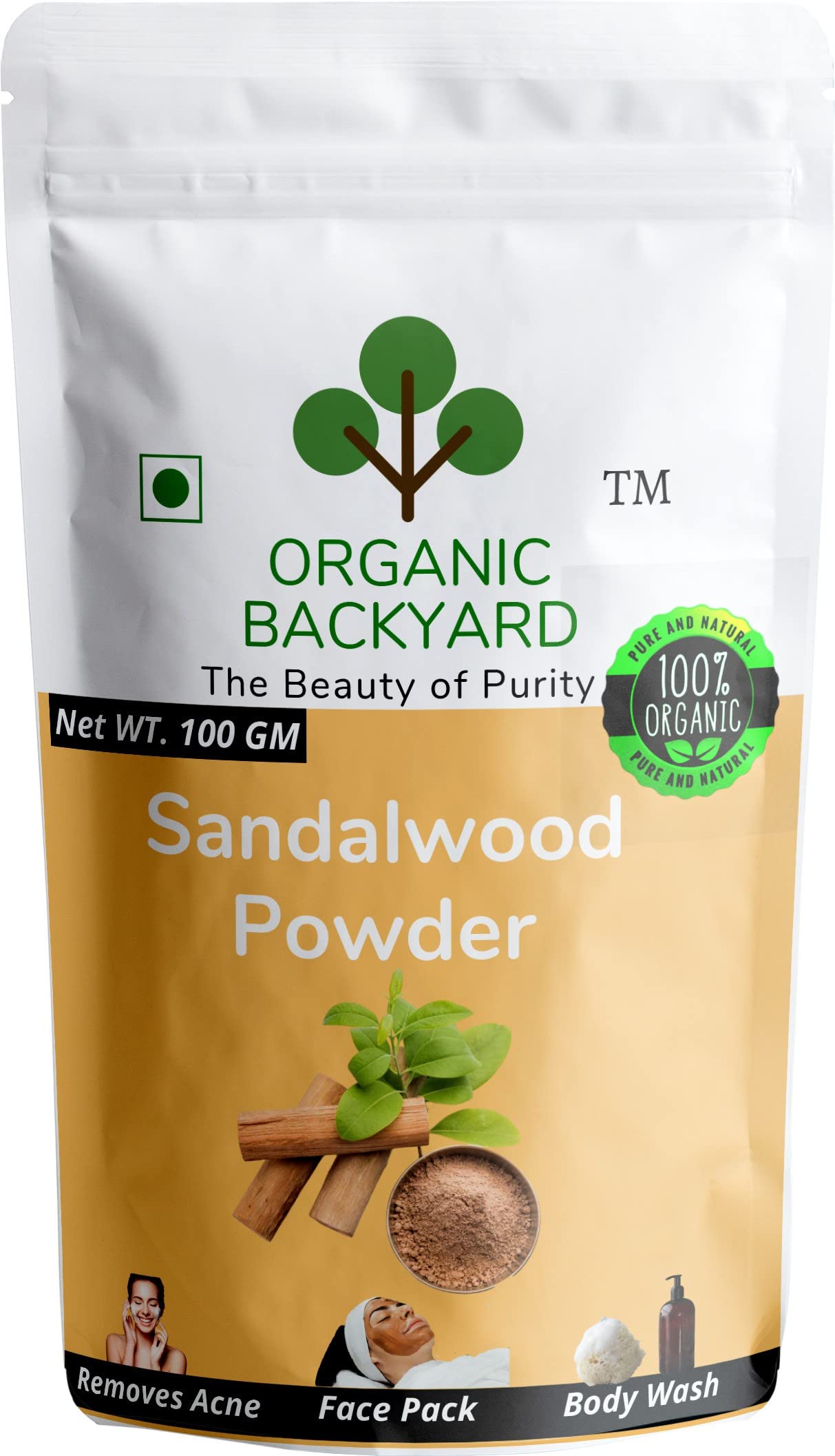 100% Natural Organic Sandalwood Powder for Face Care & Skin Benefits | DIY Beauty, Ayurvedic Skincare, Spa Treatments