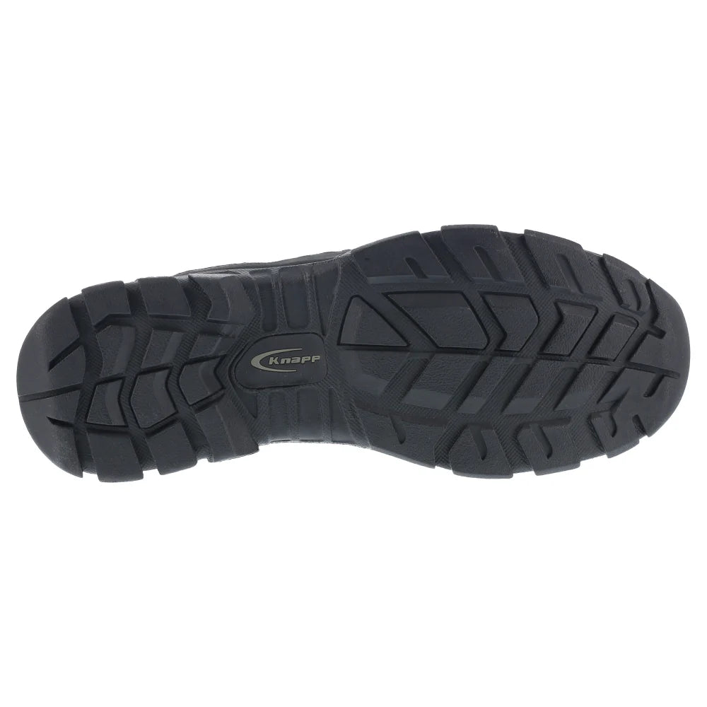 **K5400 Composite Toe Waterproof Work Boots for Men - Non-Slip Hiking & Construction Safety Shoes - Durable Black Trail Hiker for Outdoor Work & Heavy Duty Jobs**
