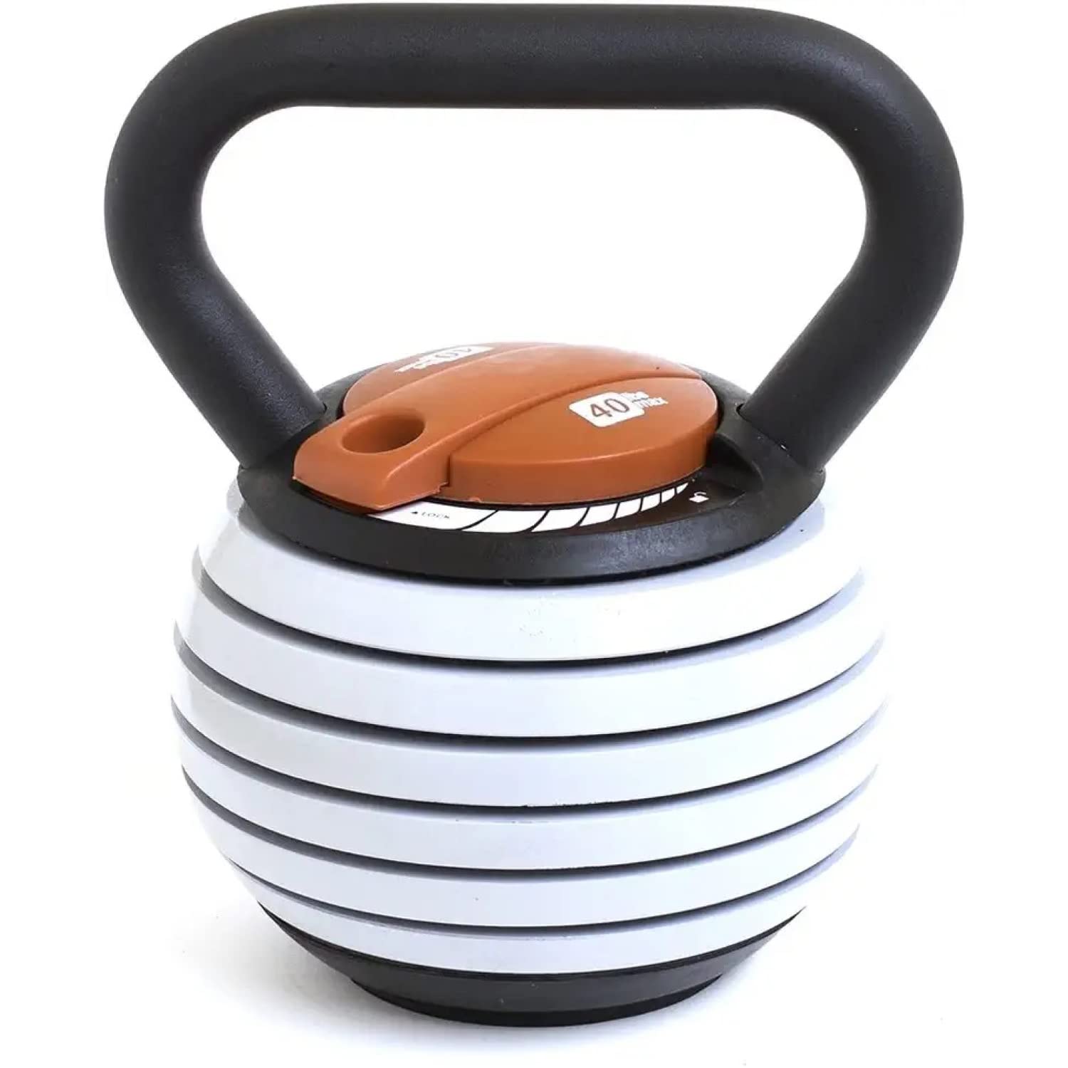 Adjustable Kettlebell Set 10-40 LB for Home Gym - Strength Training Equipment for Men & Women - Perfect for Swings, Squats, Press Exercises - Ideal for CrossFit, HIIT, and Functional Fitness Workouts