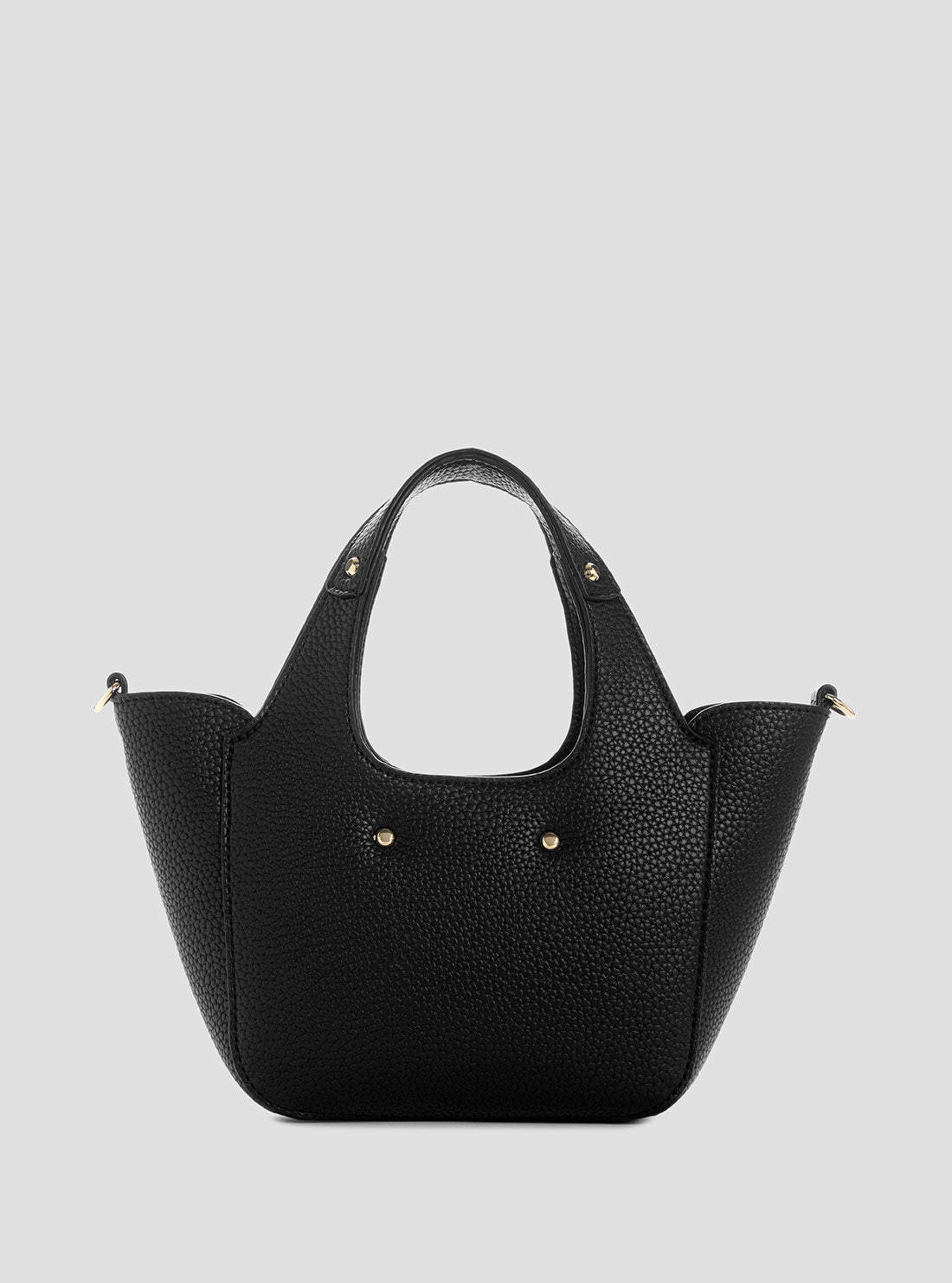 Stylish Black Helina Mini Tote Bag for Women - Fashionable Crossbody Purse for Daily Use, Work, Travel & Shopping