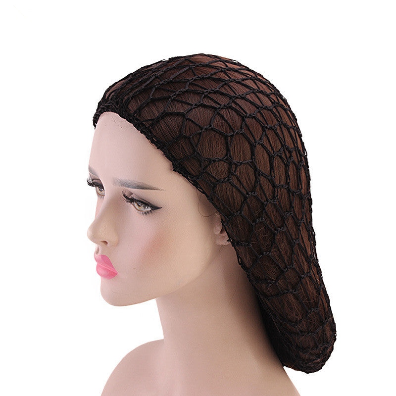 Handmade Crochet Hair Net for Women - Breathable Mesh Night Cap for Long Hair Care | Perfect for Sleeping, Travel & Home Use