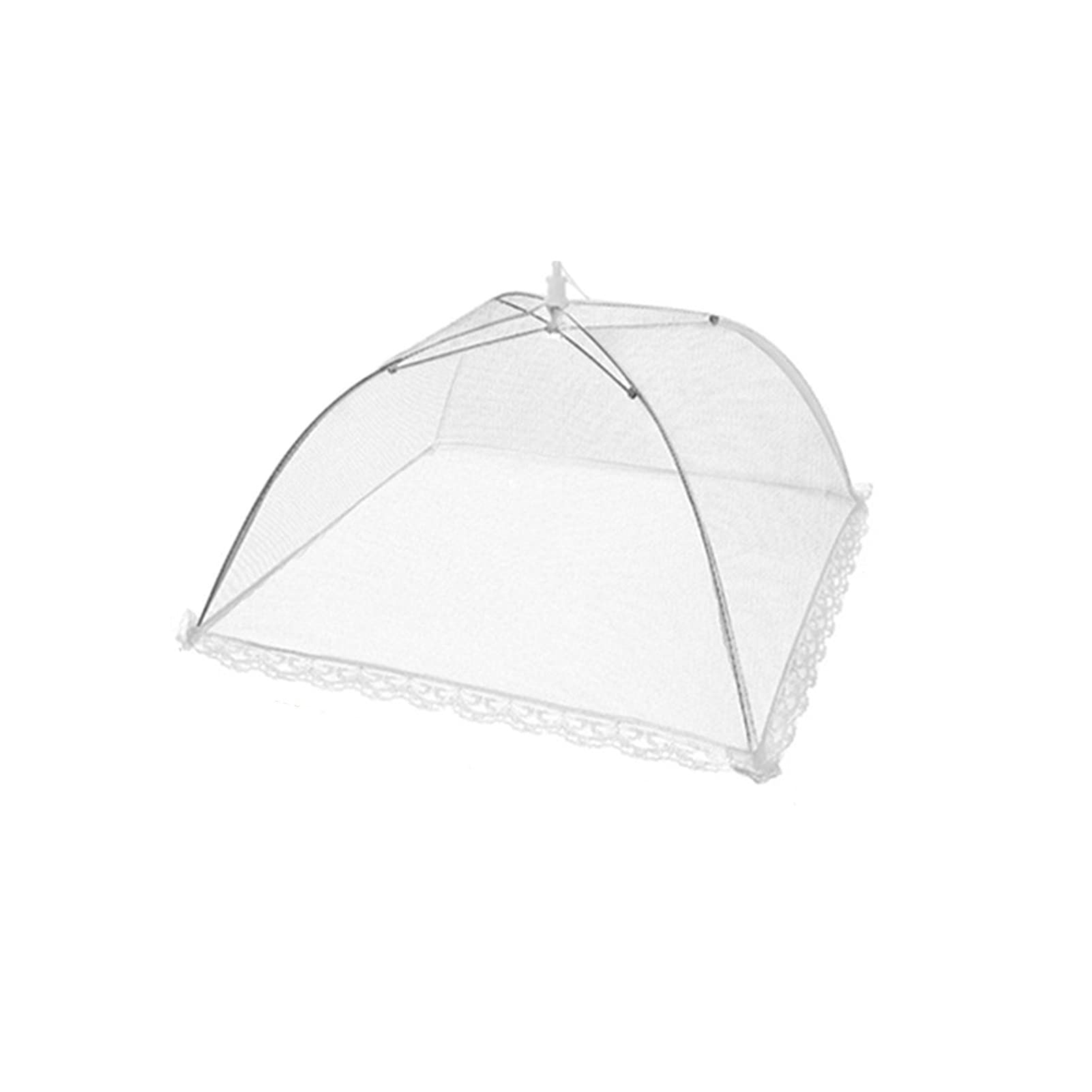 Pop Up Mesh Food Cover Tent - 36x36cm Large Dome Net Umbrella for Picnic, BBQ & Outdoor Dining - Keeps Bugs Away & Protects Food - Breathable & Practical