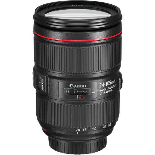 Canon EF 24-105mm f/4L IS II USM Lens - Professional Full Frame Zoom Lens with Image Stabilization for DSLR Cameras - Perfect for Travel, Portrait & Wedding Photography