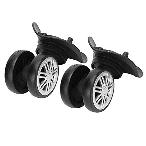 Durable Draw-Bar Box Wheels - Mute Double Row Large Suitcase Replacement Wheels for Luggage, Wear Resistant Travel Accessories - Perfect for Mountaineering, Camping & Outdoor Adventures