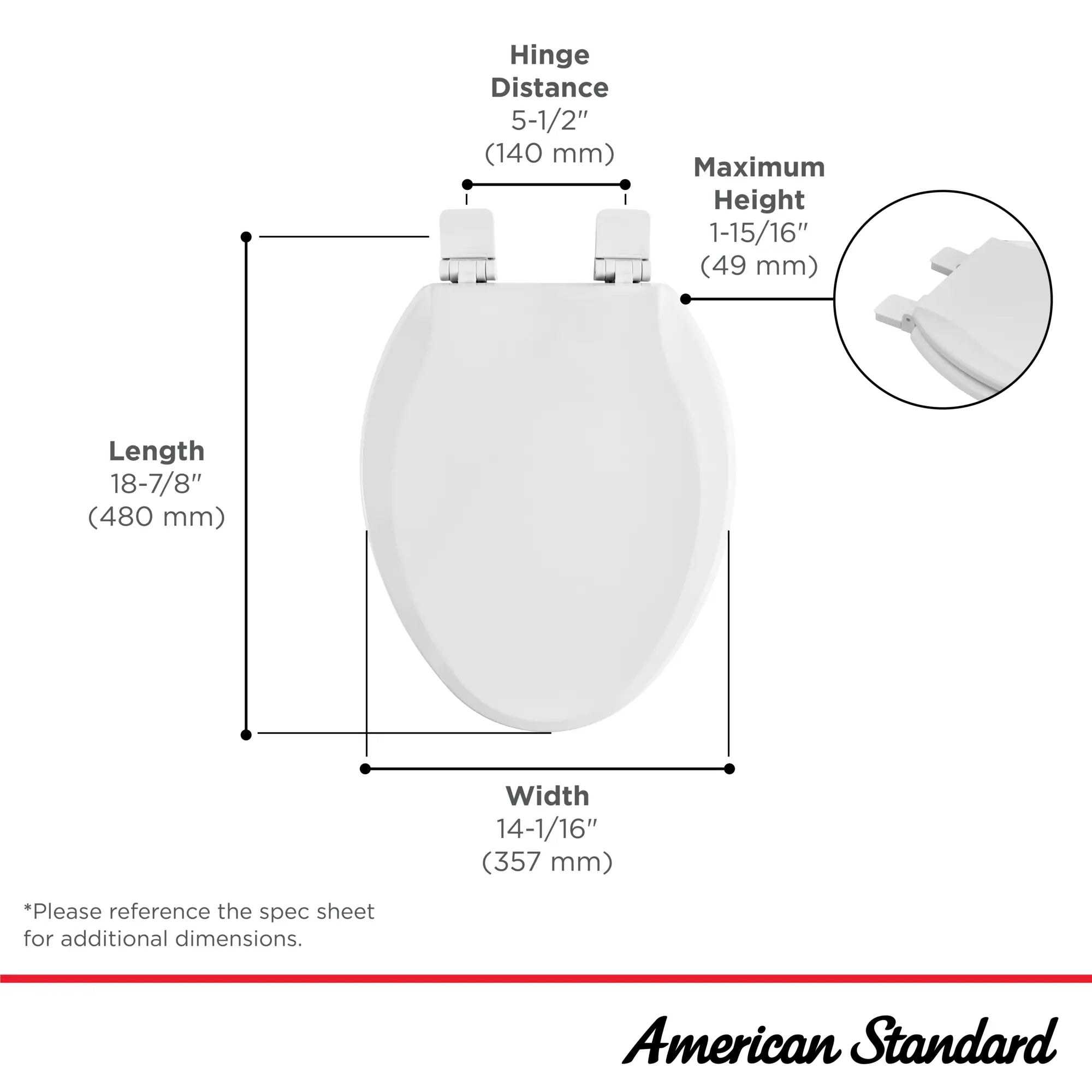 Premium Slow Close & Easy Lift Off Elongated Wood Toilet Seat - Durable, Comfortable & Hygienic Bathroom Upgrade for Home & Commercial Use