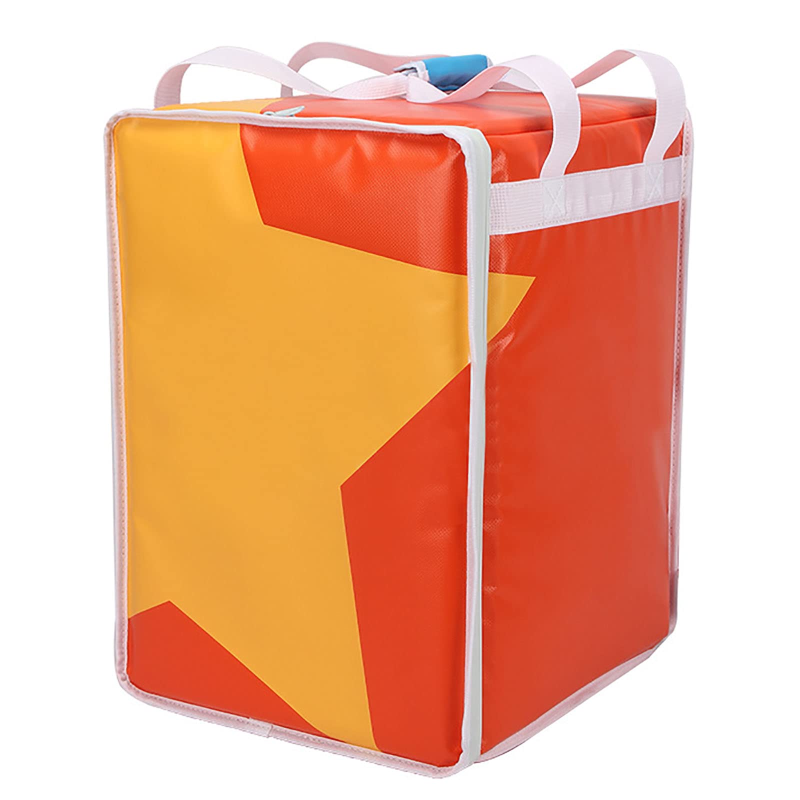 Premium Insulated Food Delivery Bag - Collapsible Reusable Cooler & Grocery Shopping Bag - Keeps Food Hot or Cold for 4-6 Hours - 33 x 33 x 47 cm - Perfect for Meal Prep, Picnics & Takeout Delivery