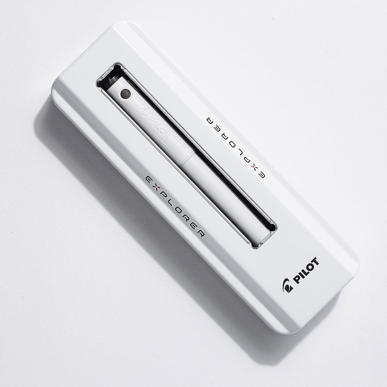 Premium Explorer EX2 Fountain Pen - Gloss White Finish, Smooth Writing, Ideal for Calligraphy, Journaling & Professional Use