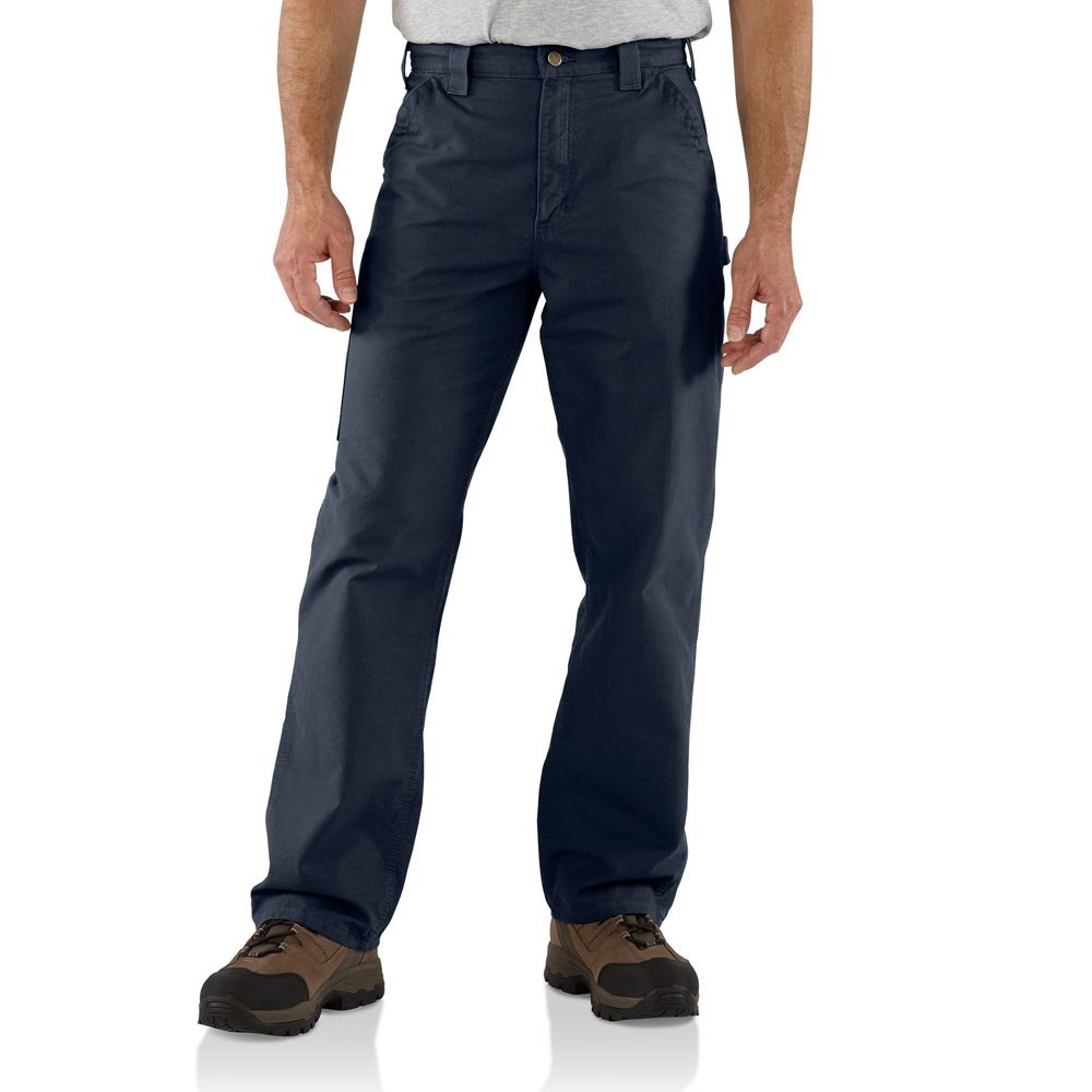 Carhartt Men's Loose Fit Canvas Utility Work Pants - Durable & Comfortable for Construction, Landscaping & Outdoor Jobs | Heavy Duty Workwear for Carpenters, Mechanics & Laborers