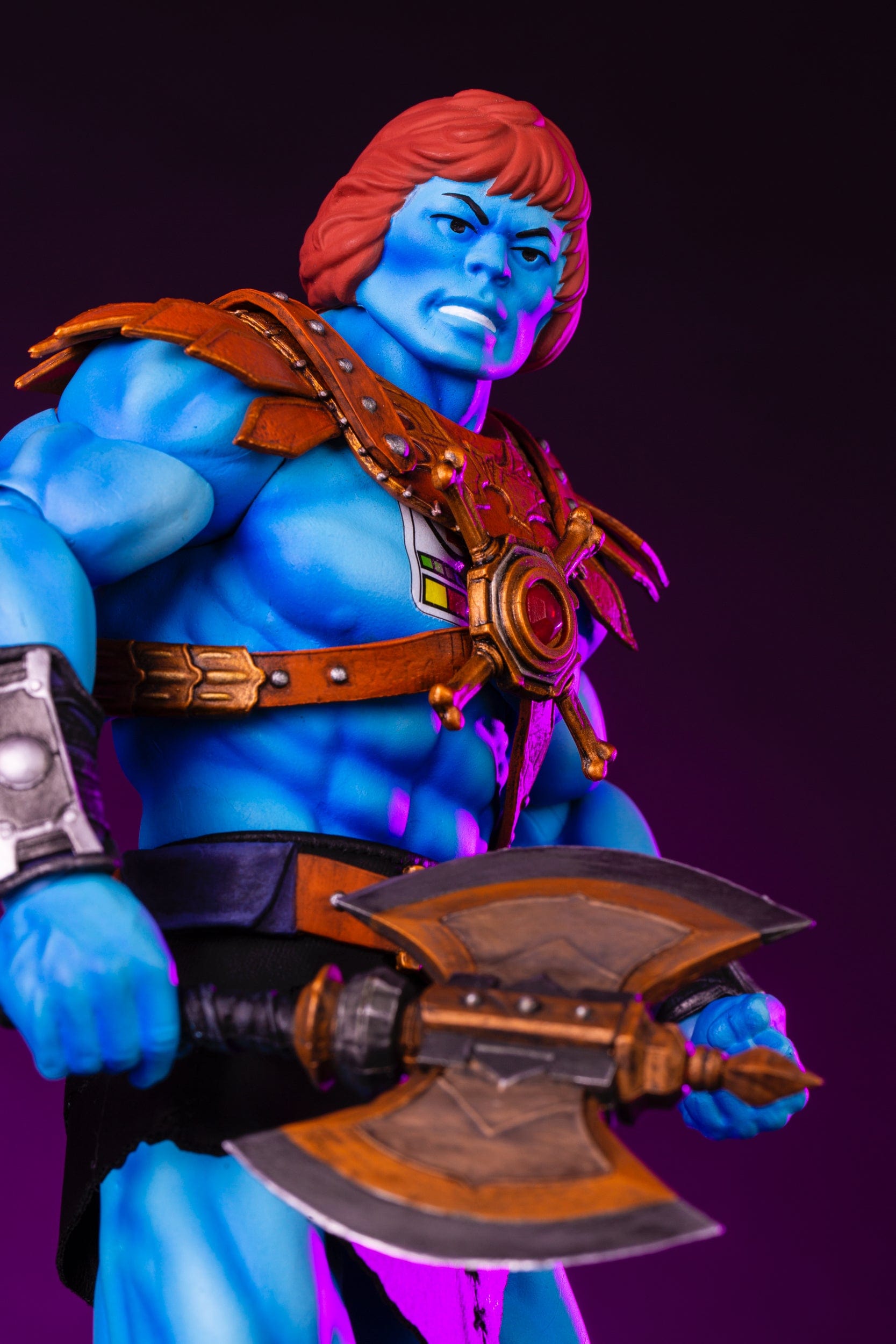 Masters of the Universe He-Man Faker 1/6 Scale Collectible Action Figure - Exclusive Edition for Display & Role-Playing Scenes