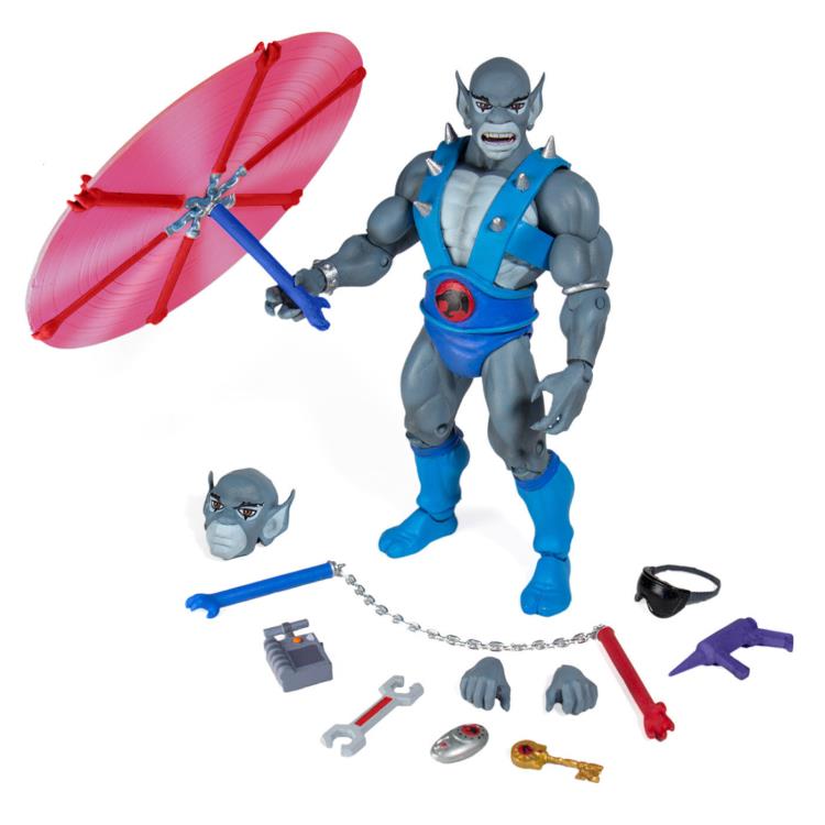 ThunderCats ULTIMATES! Panthro Action Figure (Version 2) - Collectible Toy for Fans, Display & Play - Perfect for Home Decor, Gift Giving & Comic Conventions