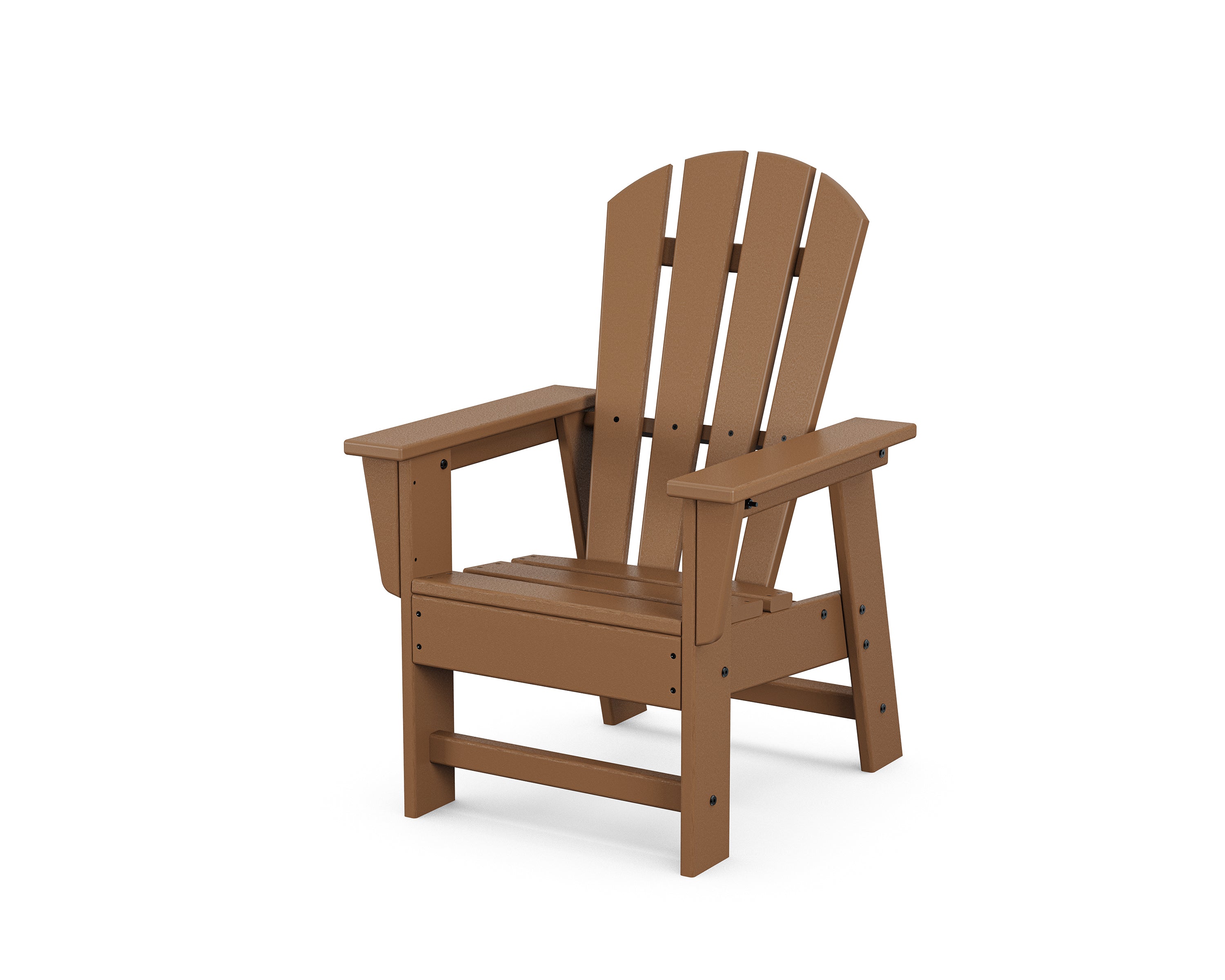 POLYWOOD Kids Adirondack Chair - Durable Outdoor Plastic Chair for Children, Perfect for Backyard, Patio, and Garden Playtime