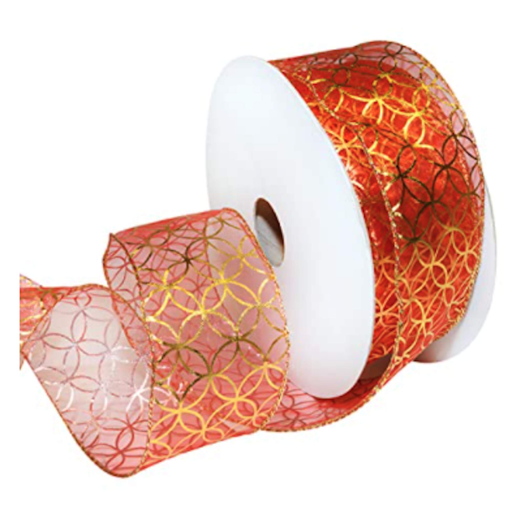 Morex Ribbon Mars Wired Polyester Ribbon - 2.5