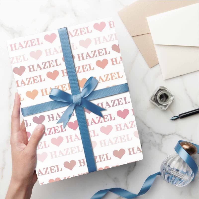 Personalized Birthday Wrapping Paper with Custom Name - 58