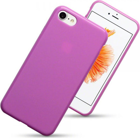 Apple iPhone 7 Case - Soft Gel Silicone Protective Cover - Shockproof & Slim Fit - Pink - Perfect for Everyday Use & Travel Protection