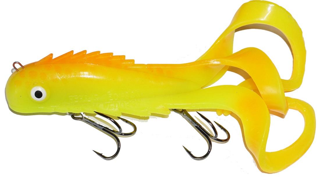 Chaos Tackle Medussa Fishing Lure - Premium Soft Plastic Bait for Bass, Trout, and Walleye - Ideal for Freshwater and Saltwater Fishing Adventures