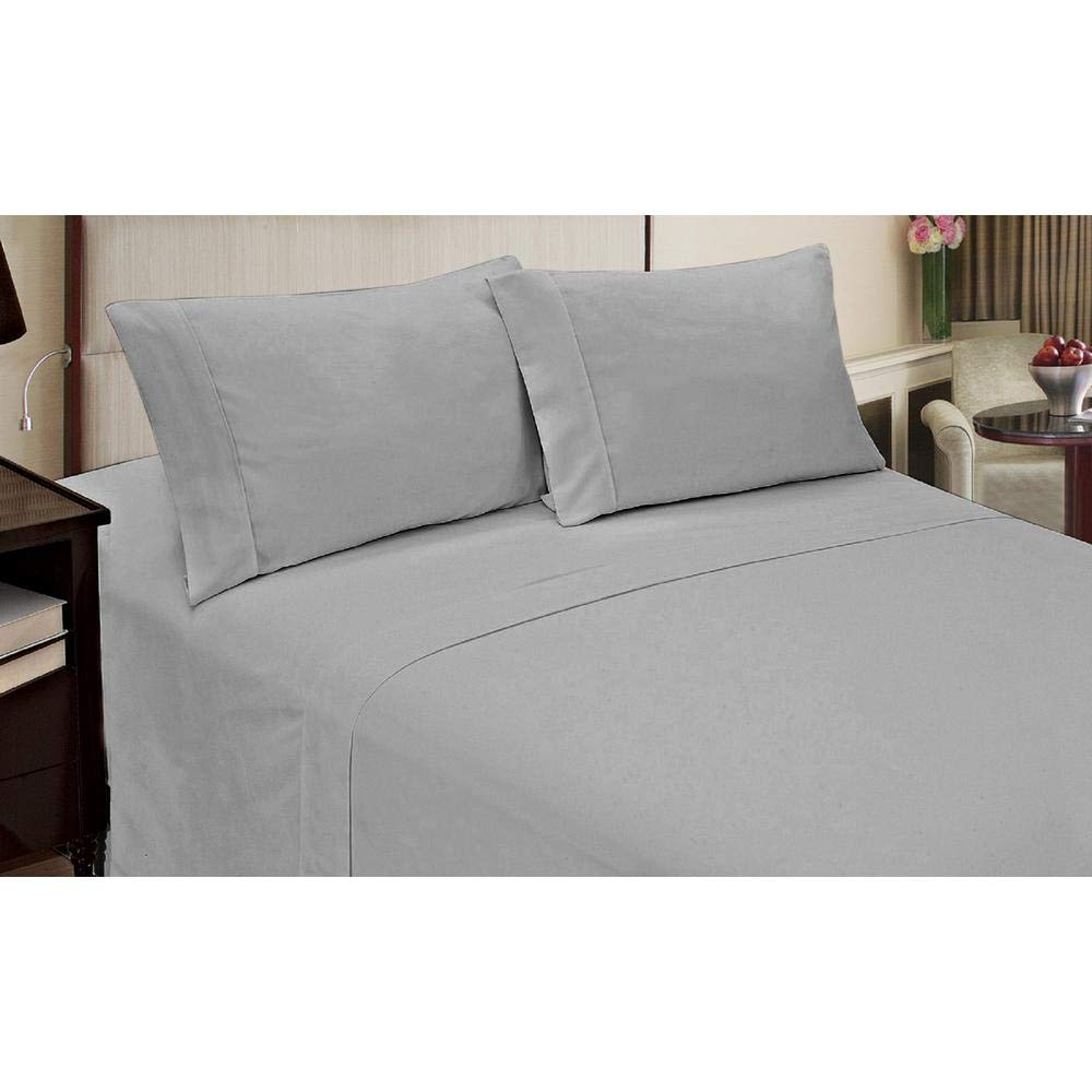 Premium 4-Piece Full XXL Sheet Set - 100% Egyptian Cotton 310-Thread Count Luxury Bedding - Fits 5