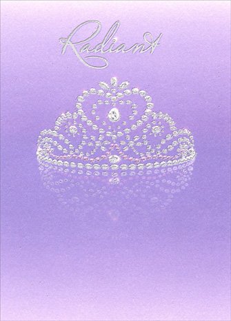 Elegant Tiara A*Press Bridal Shower Card - Perfect for Wedding Showers, Bachelorette Parties & Bridal Celebrations