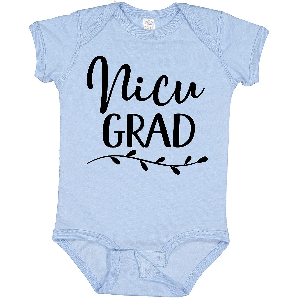 Inktastic NICU Graduate Baby Bodysuit - Soft Cotton Infant Onesie for Newborns, Preemies & NICU Graduates - Perfect for Hospital Photos, Coming Home & Special Celebrations