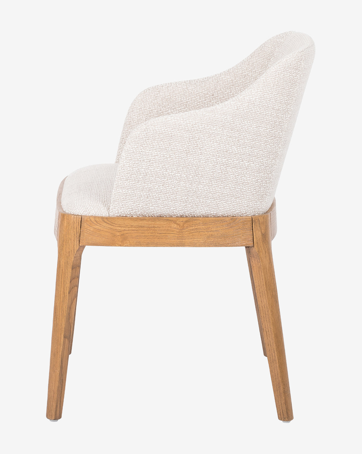 Stylish Ryne Dining Chair - Modern Wooden Kitchen Chair with Padded Seat - Perfect for Dining Room, Kitchen, Breakfast Nook & Home Office