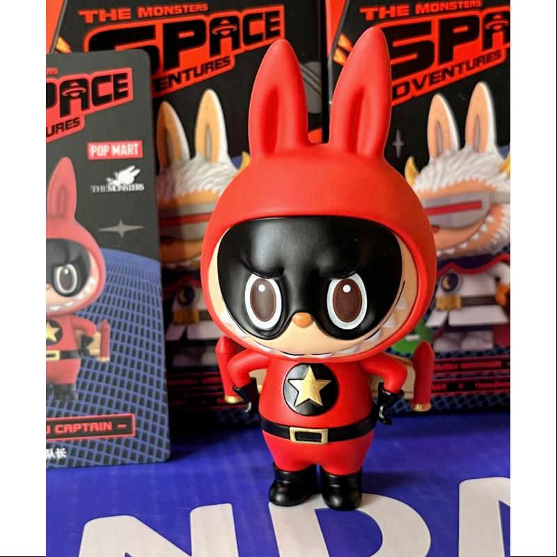 Labubu The Monsters Space Adventures Series - Labubu Captain Collectible Figure | Limited Edition Vinyl Toy for Display & Decoration | Perfect for Anime Fans, Toy Collectors & Home/Office Decor
