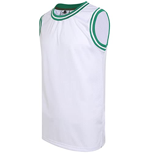 Kelly Green Neckline-white Jersey