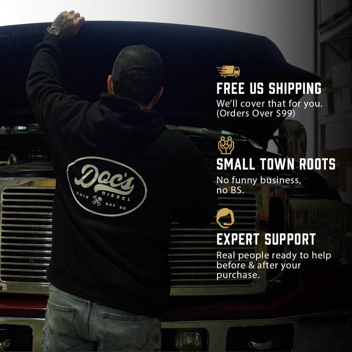 Doc's Diesel Dodge RAM 6.7L Cummins Air & Oil Filter Kit - Compatible with 2019-2024 RAM 2500/3500 HD Trucks - Heavy Duty Engine Protection for Towing & Off-Road Use
