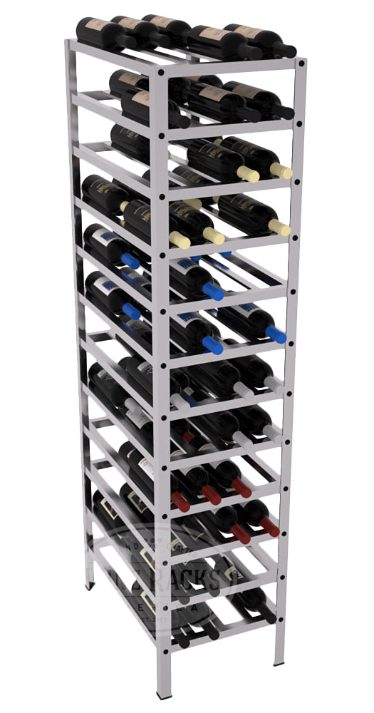 Premium HD Metal Wine Rack - Wall Mounted or Freestanding Storage for 12 Bottles - Perfect for Kitchen, Dining Room, Bar or Wine Cellar Organization