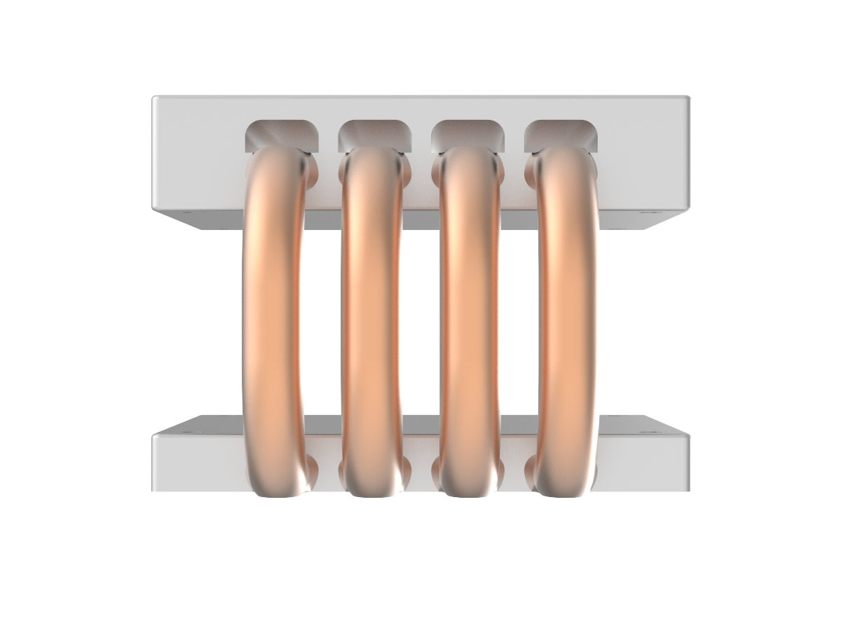 Streacom HT4 Thermal Riser Adapter - High Performance PCIe Riser for Efficient Cooling | Perfect for Cryptocurrency Mining Rigs and Gaming PC Builds