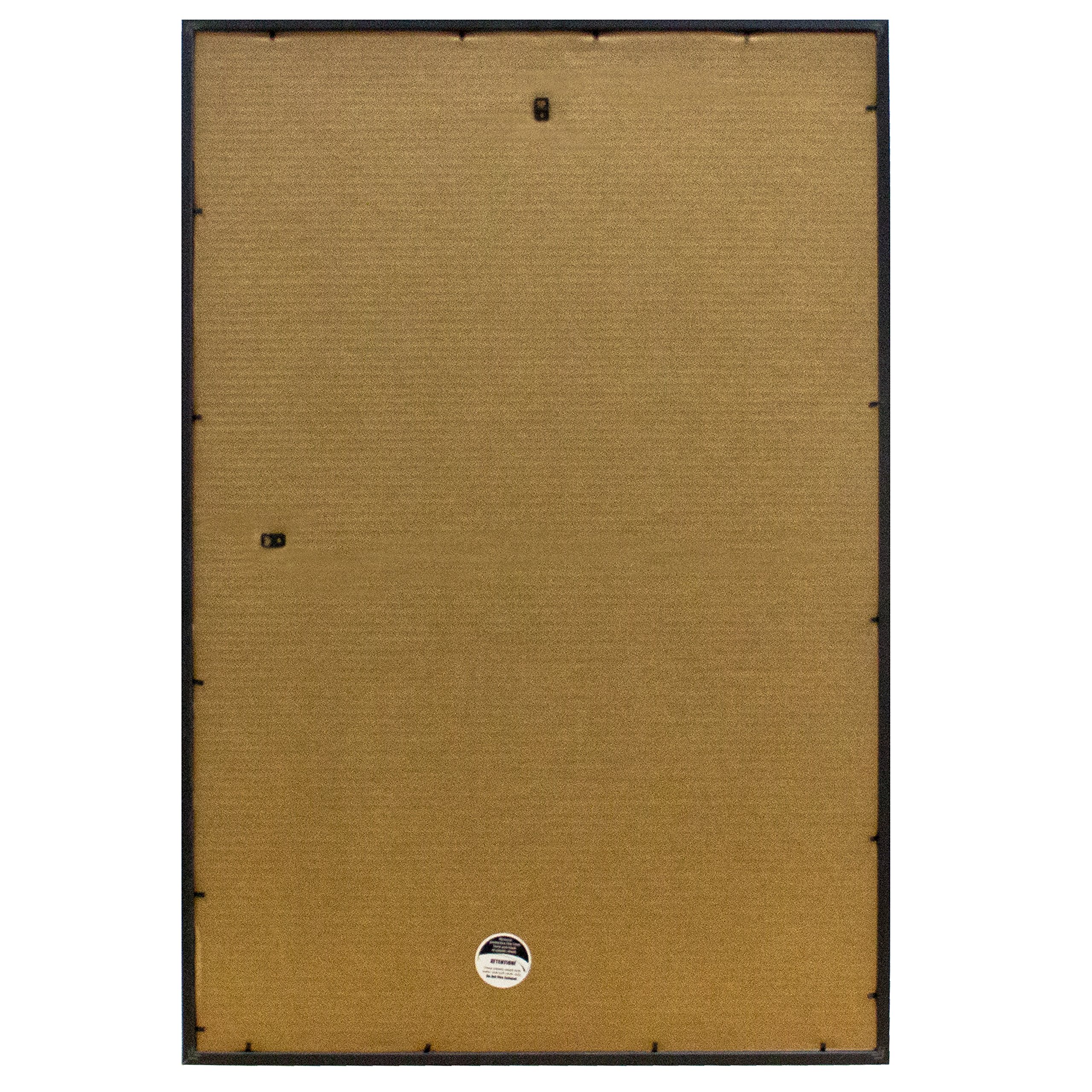 Frame USA 23x35 Deluxe Polystyrene Plastic Poster Frames (Silver) - American Made Wall Art Display for Home, Office & Classroom Decor