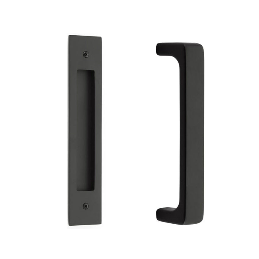 Interior Door Flush Pull and Handle Set - Front & Back Hardware for Smooth Operation | Perfect for Bedrooms, Bathrooms, and Closets