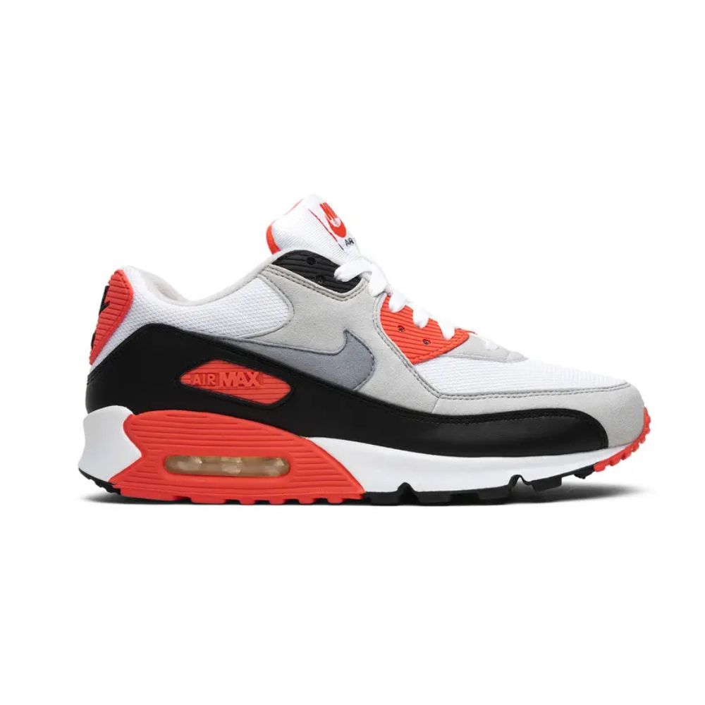 Nike Air Max 90 Infrared (2010) - Men's Running Shoes for Jogging, Gym & Casual Wear - Retro Sneakers with Air Cushioning Technology - Perfect for Workouts, Street Style & Everyday Comfort