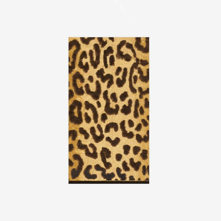 Caspari Zanzibar Paper Guest Towel Napkins - Premium Disposable Towels for Parties, Weddings & Events - Elegant & Absorbent Paper Napkins for Home & Hospitality Use