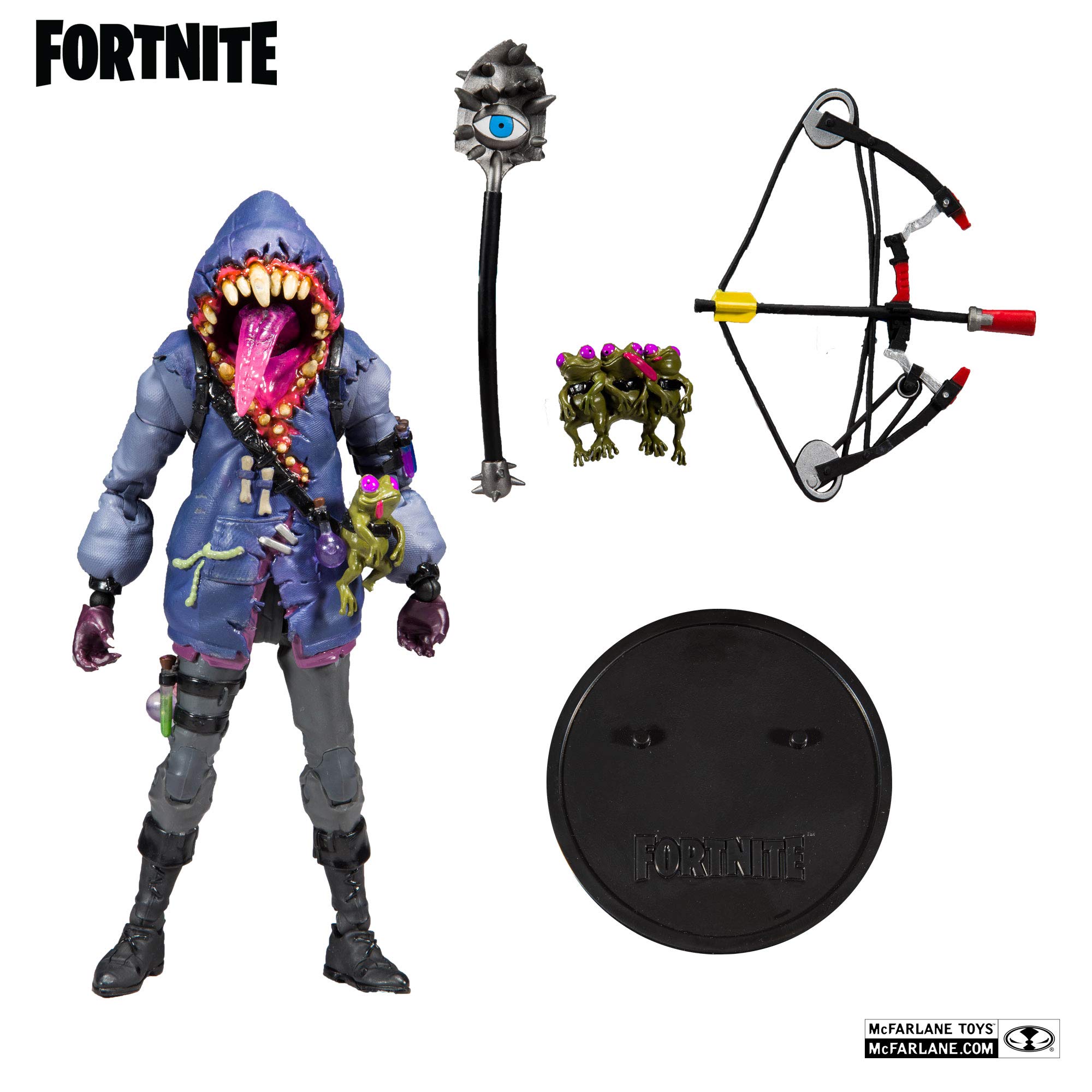 McFarlane Toys Fortnite Big Mouth Premium 7-Inch Action Figure - Collectible Gaming Character for Display & Battle Royale Scenes