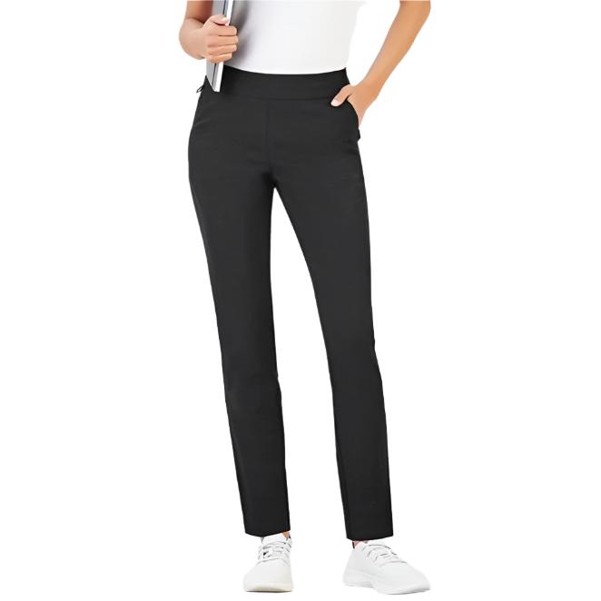 Women's High Waisted Jane Stretch Pants - Comfortable Slim Fit Trousers for Work, Office & Casual Wear | Perfect for Business, Travel & Everyday Outfits