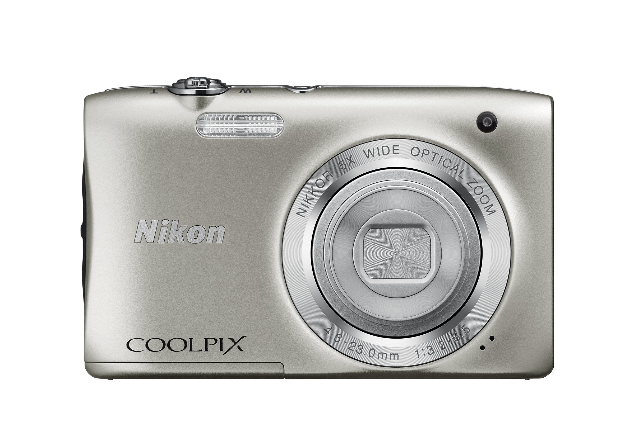 Nikon COOLPIX S2900 16MP Digital Camera with 8x Optical Zoom - Silver (S2900SL) | Compact & Lightweight for Travel, Vlogging & Everyday Photography