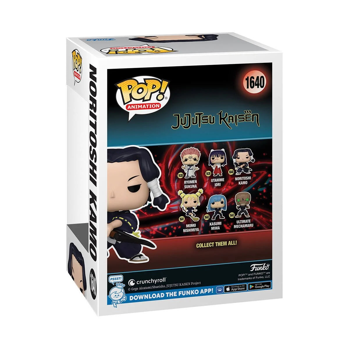 Jujutsu Kaisen Noritoshi Kamo Funko Pop! Vinyl Figure #1640 - Anime Collectible for Fans & Gift Idea | Perfect for Display, Cosplay, and Anime Merch Collections