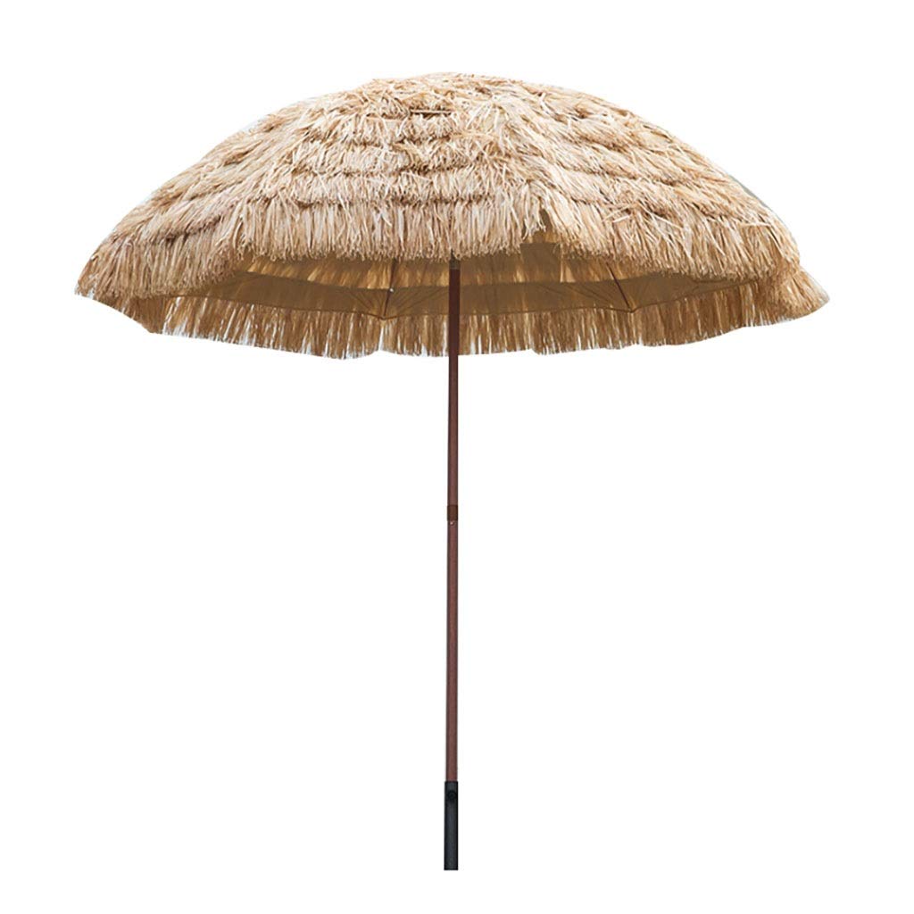 Tyoo 8ft Garden Umbrella - Large 2.4m Outdoor Beach Umbrella with UV Protection for Patio, Backyard, Poolside & Picnic - Portable & Easy to Carry