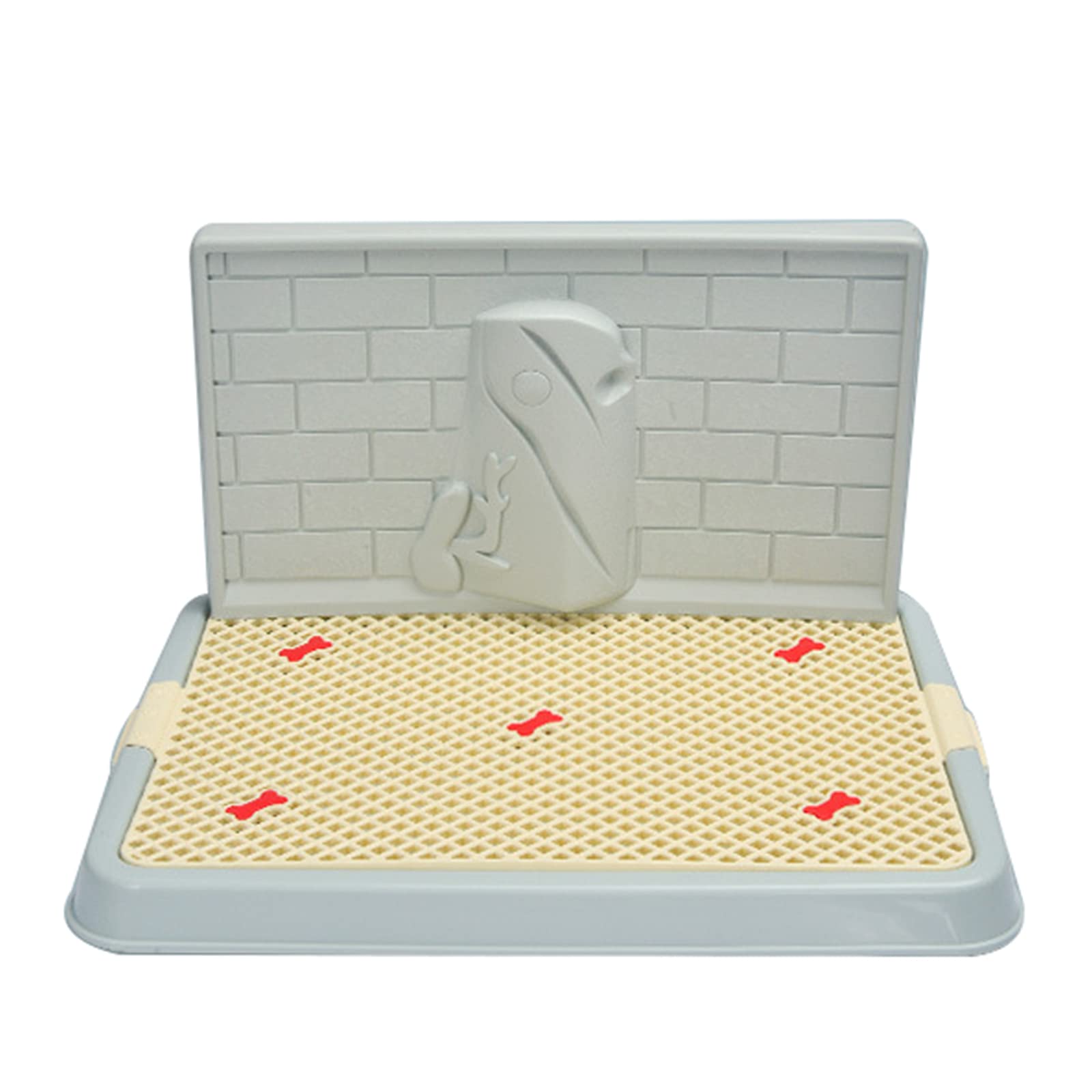 Portable Dog Pee Pad Holder - Non-Slip Puppy Training Pad Stand, Indoor/Outdoor Dog Potty Tray for Puppies, Dogs & Cats - Perfect for Crate, Bathroom, Travel & House Training