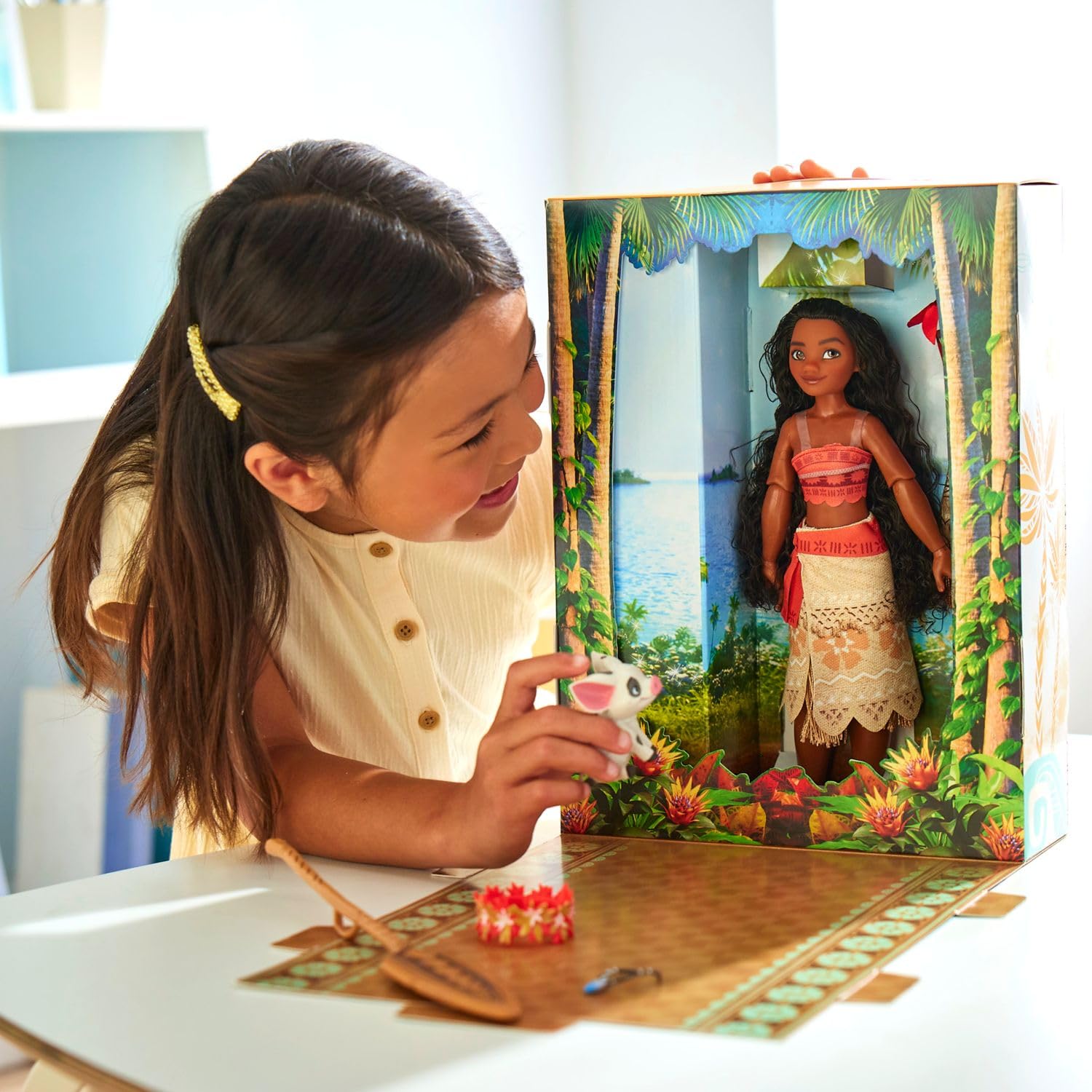 Official Moana Princess Story Doll 11