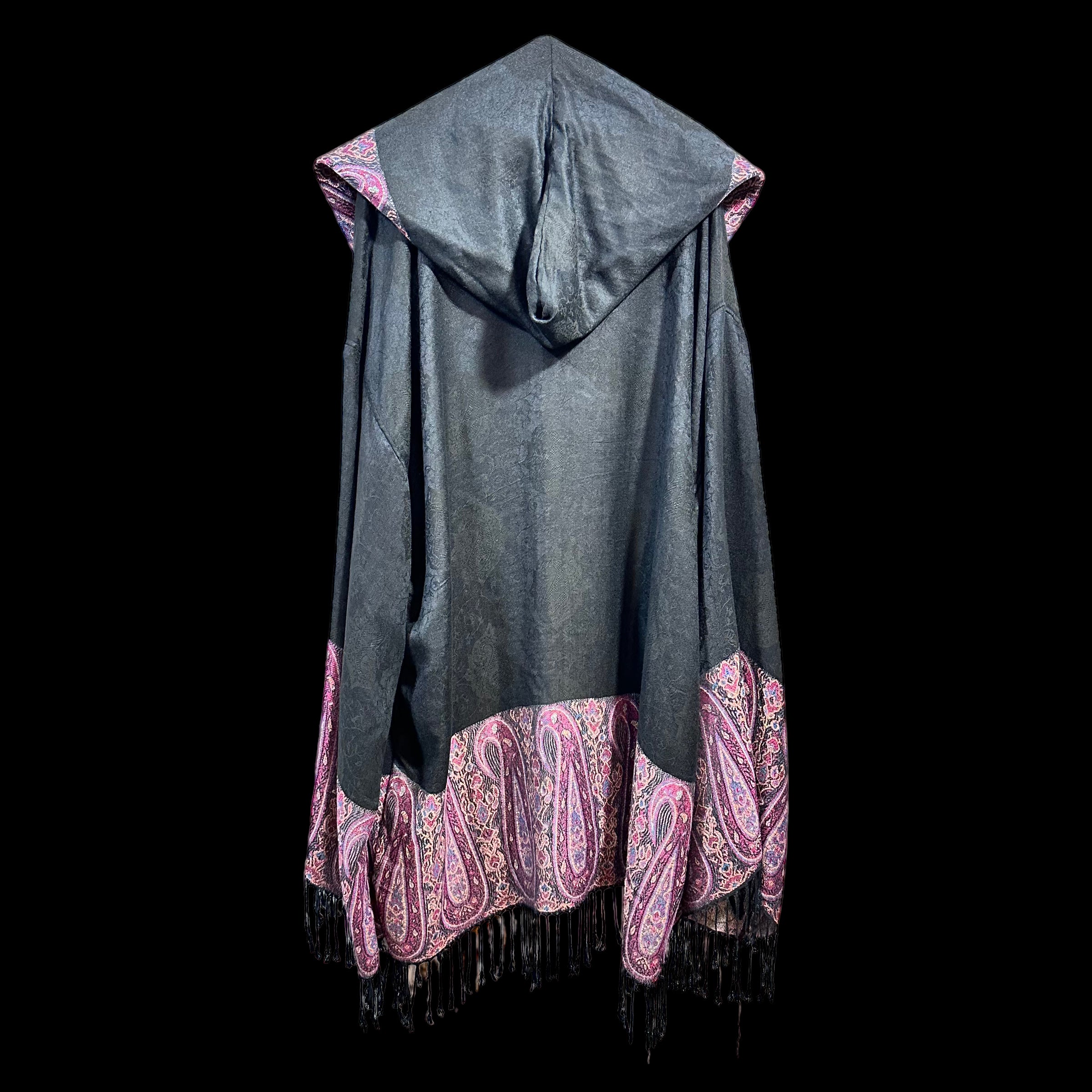 Premium PASH ROBE - Soft & Luxurious Black Bathrobe for Women & Men - Perfect for Spa, Relaxation & Lounging at Home
