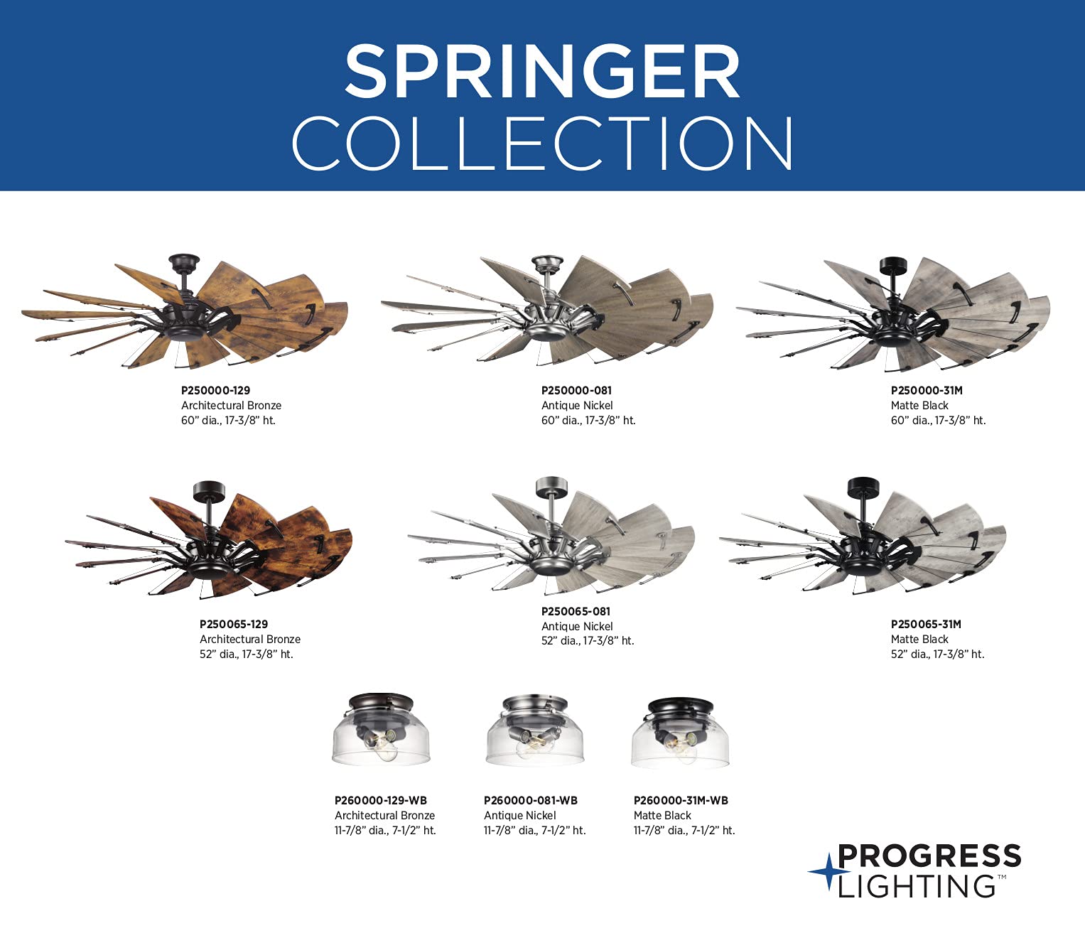 Progress Lighting Springer Collection Clear Glass Pendant Light Fixture in Architectural Bronze - 7.5x11.87x11.87 Inches - Perfect for Kitchen Island, Dining Room, and Entryway Lighting