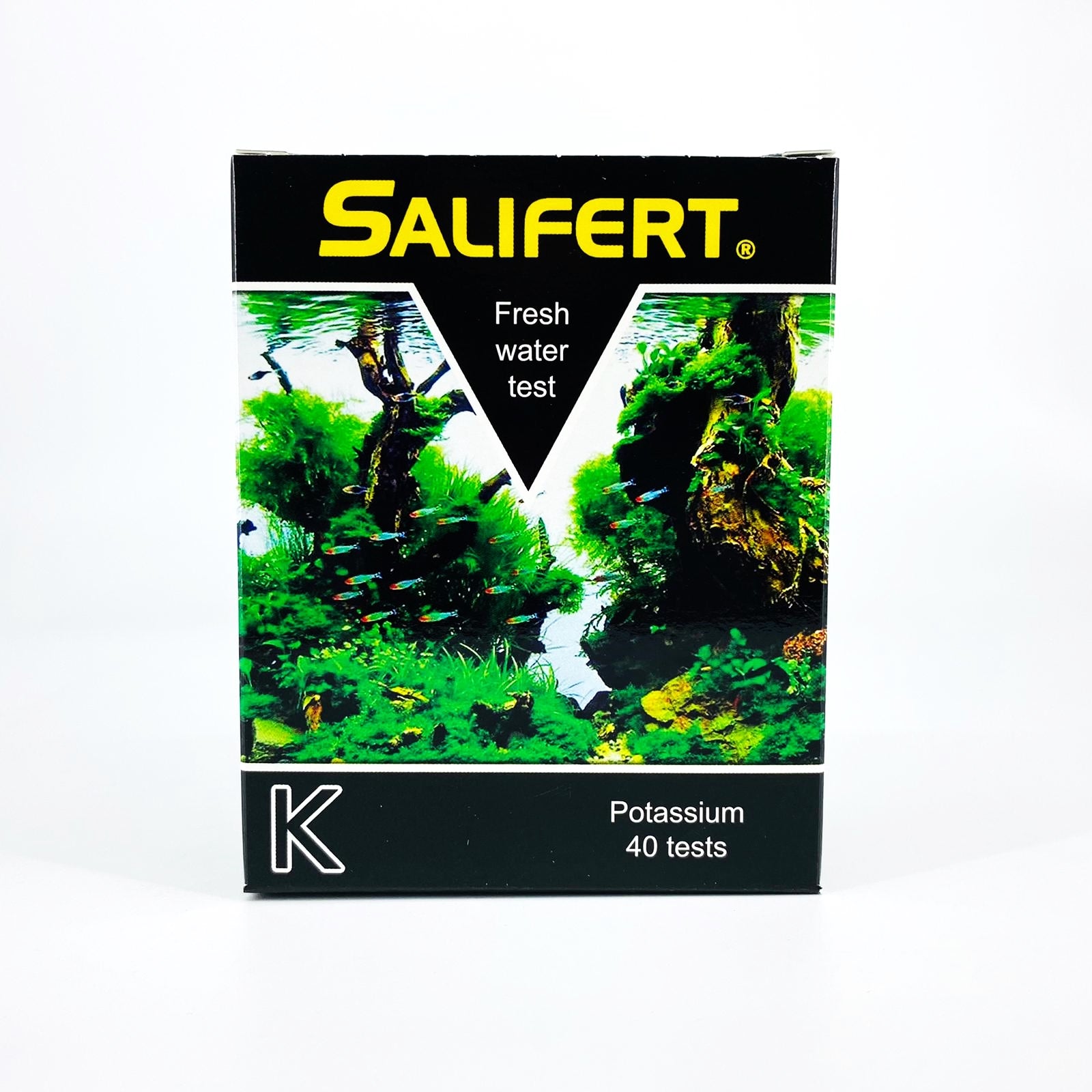SALIFERT Potassium Test Kit for Freshwater Aquariums - Accurate K Level Testing for Healthy Fish & Plants | Ideal for Home, Office & Aquarium Maintenance