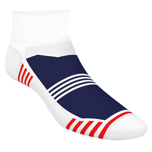 White-red-navy / 7-12