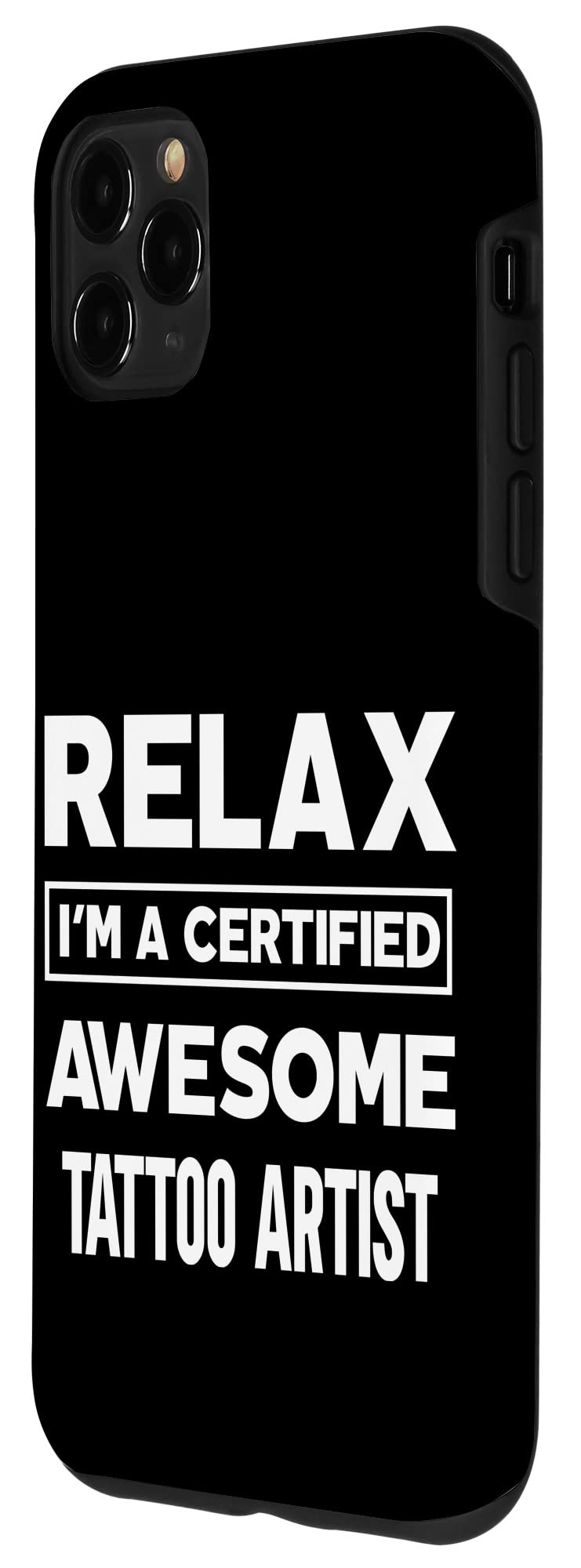 iPhone 11 Pro Max Case for Tattoo Artists - Certified Durable Phone Cover for Work Anniversary Gift | Perfect for Tattoo Studios & Creative Professionals