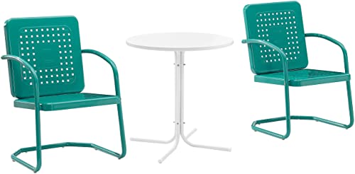 Turquoise Gloss and White Satin