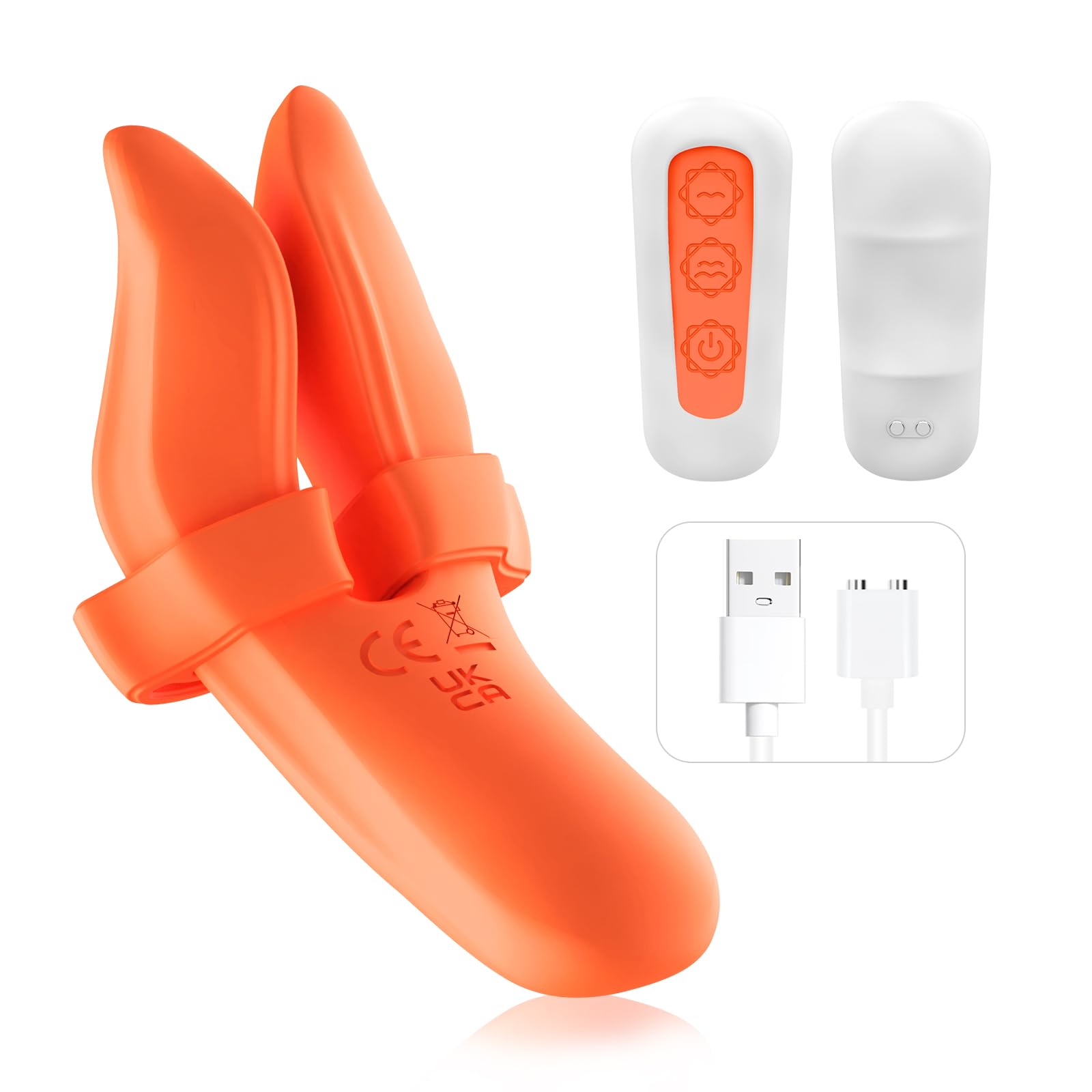 Ultra-Quiet Wearable Butterfly Vibrator with Rechargeable Remote Control - Rabbit Ears Clitoral Stimulator for Women - Discreet Adult Toy for Couples Play, Solo Pleasure & Romantic Nights