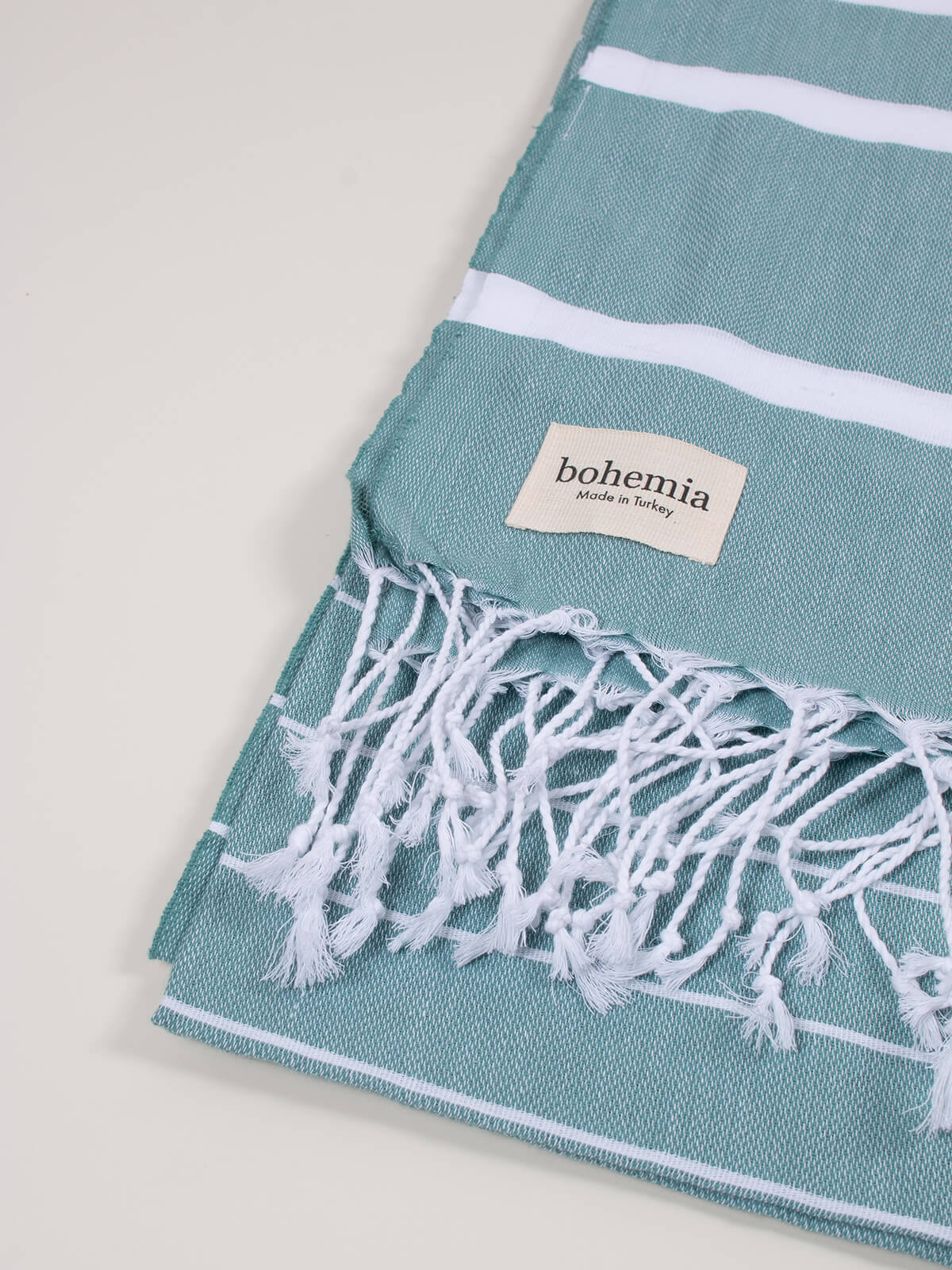**Premium Ibiza Summer Hammam Towel - Soft & Absorbent Turkish Peshtemal - Lightweight & Quick-Drying - Grey Green - Perfect for Beach, Pool, Spa & Travel**